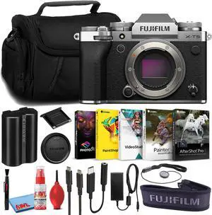 Fujifilm X-T5 Mirrorless Camera (Body Only) (Silver) Corel Software Bundle