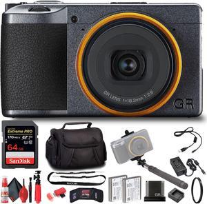 Ricoh GR III Digital Camera Street Edition with Deluxe Accessory Kit