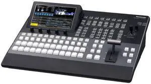 Panasonic AV-HS410 HD / SD Multi-Format Live Switcher, 7" Multi-Mode Color LCD, 800x480 Resolution, Primatte Chroma Key
