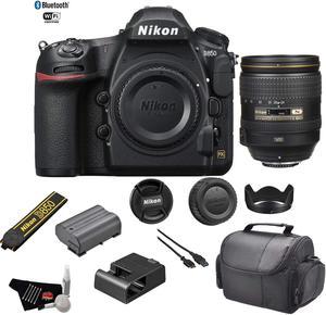 Nikon D850 DSLR Camera (Body) 1585 - Kit with Nikon AF-S NIKKOR 24-120mm f/4G ED VR Lens + More - International Model