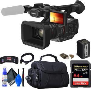 Panasonic HC-X20 4K Mobile Camcorder with Rich Connectivity + 64GB Card  + More