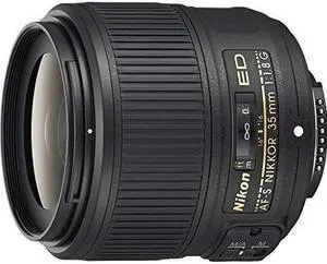 Nikon AF-S FX NIKKOR 35mm f/1.8G ED Fixed Zoom Lens with Auto Focus for Nikon DSLR Cameras (Renewed)