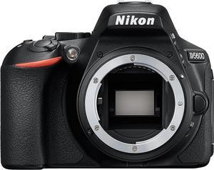 Nikon D5600 24.2MP DX-Format DSLR Digital Camera (1575) (Body Only) - (Renewed)