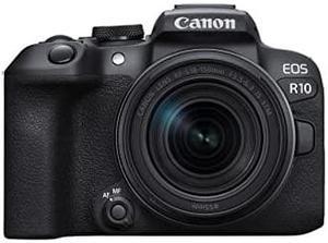 Canon EOS R10 Mirrorless Camera w/RF-S18-150mm f/3.5-6.3 is STM Lens Kit