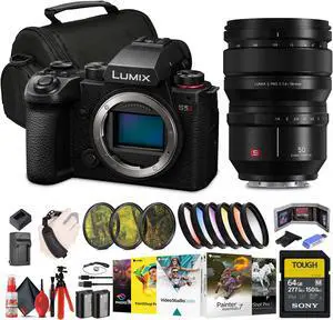 Panasonic Lumix S5 II Mirrorless Camera + Panasonic Lumix S 24-105mm Lens + More