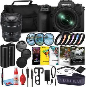 Fujifilm X-H2 Mirrorless Camera with 16-80mm Lens (Black) Software Bundle