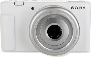 Sony ZV-1F Vlog Camera for Content Creators and Vloggers (White)