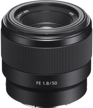 Sony FE 50mm f/1.8 Lens (Black) SEL50F18F