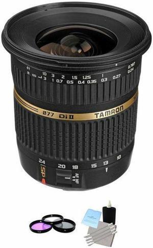 Tamron SP AF 10-24mm f / 3.5-4.5 DI II Lens For Canon + UV Kit & Cleaning Kit