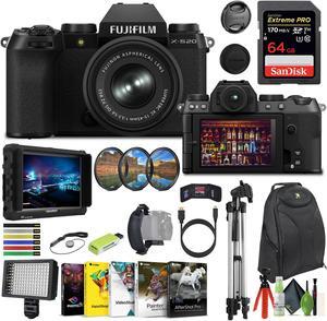FUJIFILM X-S20 Mirrorless Camera With 15-45mm Lens 16 PC Vlogging Camera Kit