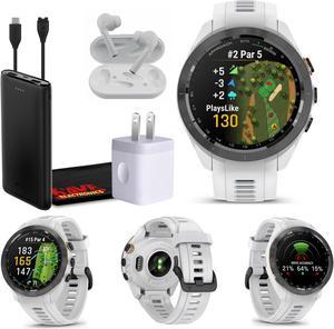 Garmin Approach S70 42MM Fitness Tracker Watch GPS Golf Smartwatch For Men-White