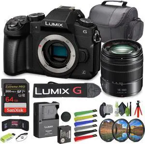 Panasonic Lumix DMC-G85 Mirrorless Digital Camera With Lumix G 14-140mm Lens