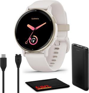 Garmin Vivoactive 5 Fitness Tracker Smart Watch For Men & Women - Ivory Case