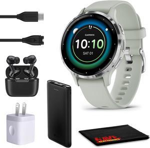 Garmin Venu 3S Advanced Fitness & Health Tracker Smart Watch - Sage Gray Case