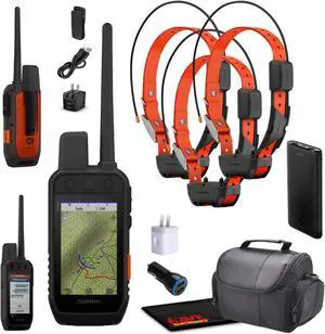 Garmin Alpha 300i Handheld With 3x Alpha TT25 Tracking & Training Collar for Dog