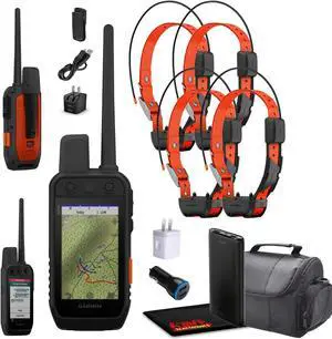 Garmin Alpha 300i Handheld With 4x Alpha TT25 Tracking & Training Collar for Dog
