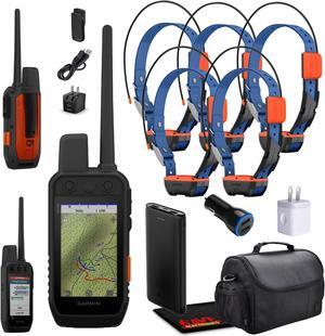 Garmin Alpha 300i Handheld With 5x Alpha T20 Tracking Collar For Dogs With GPS