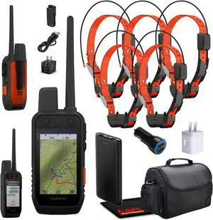 Garmin Alpha 300i Handheld With 5x Alpha TT25 Tracking & Training Collar for Dog