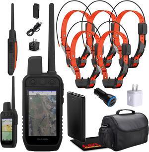 Garmin Alpha 300 Handheld With 5x Alpha TT25 Advanced Tracking & Training System