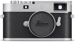 Leica M11-P Camera with 60MP BSI CMOS Sensor with Triple Resolution Technology and 256GB Internal Memory (Silver)