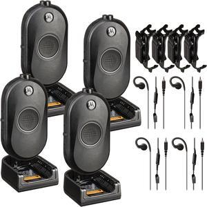 Motorola CLP1080e 8-Channel Two-Way UHF Business Radio (CLP1080E) (4-Pack)