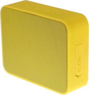 SOUNDSTREAM ICON - Small Mighty Loud Portable (Wireless) Bluetooth Speaker with Waterproof IPX7 (Royal Yellow)
