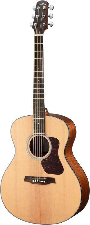 Walden G550E Natura Solid Spruce Top Grand Auditorium Acoustic-Electric Guitar - Open Pore Satin Natural