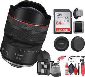 Canon RF 10-20mm f/4 L IS STM Lens, Ultra-Wide-Angle Lens, Bundle