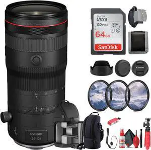 Canon RF 24-105mm f/2.8 L IS USM Z Lens (Canon RF) for Events, Photojournalism  - Bundle