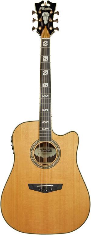 D'Angelico 6 String Acoustic-Electric Guitar, Right (DAED500VNATGP)