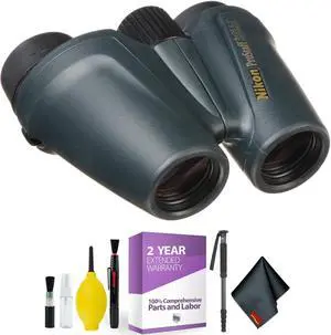 Nikon 8x25 ProStaff ATB Binocular (Black) + Cleaning Kit + 2 Year Extended Warranty