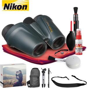Nikon 8x25 ProStaff ATB Binocular (Black) - Exclusive Outdoors Binoculars Kit