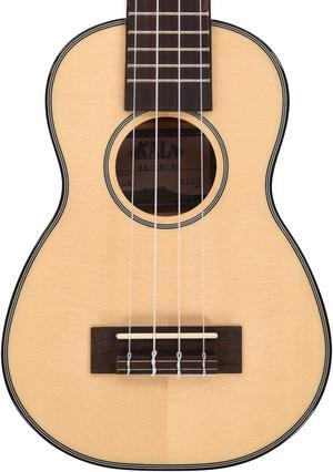 Kala KA-SSLNG Long Neck Ukulele Gloss Solid Spruce/Mahogany