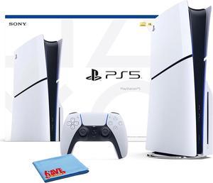 PlayStation 5 Slim, PS5 Console, Built-in 1TB SSD Storage Bundle