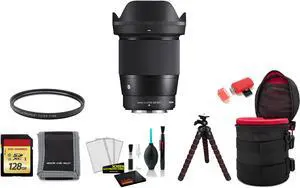 Sigma 16mm f/1.4 DC DN Contemporary Lens (FUJIFILM X) with UV Filter Sigma 16mm f/1.4 DC DN Contemporary Lens (FUJIFILM X) with UV Filter