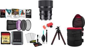 Sigma 50mm f/2 DG DN Contemporary Lens (Leica L) with Tripod