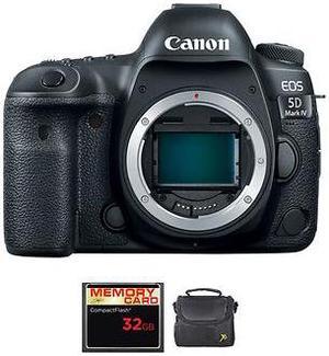 Canon EOS 5D Mark IV DSLR Camera + 32GB Flash + Soft Case