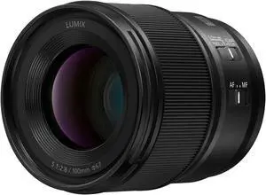 Panasonic LUMIX Full Frame Camera Lens, S 100mm F2.8 Macro - S-E100