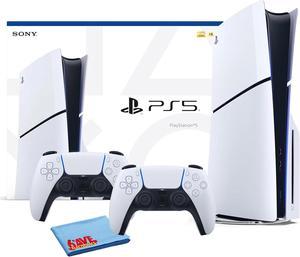 PlayStation 5 Slim, PS5 Console, Built-in 1TB SSD Storage Bundle