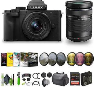 Panasonic Lumix G100D 4K Mirrorless Camera, Youtube Vlogger Kit Bundle