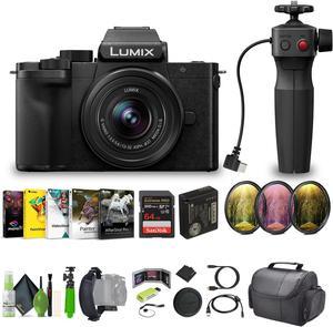 Panasonic Lumix G100D 4K Mirrorless Vlogging Camera 12-32mm Lens + Tripod Grip