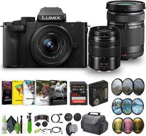 Panasonic Lumix G100D 4K Mirrorless Camera Bundle With Vlogging Accessories