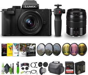 Panasonic Lumix G100D 4K Mirrorless Camera + Tripod + G Vario 45-150mm Bundle