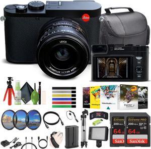 Leica Q3 Compact Digital Camera, 60MP Full-Frame BSI CMOS Sensor Bundle