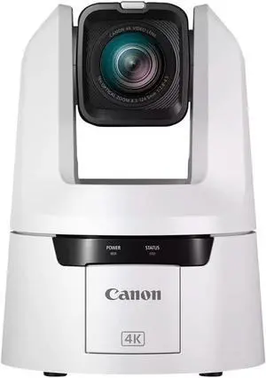 Canon CR-N500 Professional 4K NDI PTZ Camera (White) (4839C002)