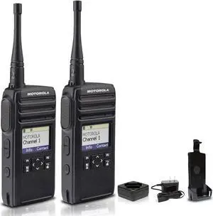 Motorola DTR700 900 MHz Digital 2-Way Radio (50 Channels) (2-Pack)