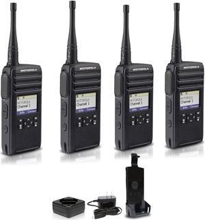 Motorola DTR700 900 MHz Digital 2-Way Radio (50 Channels) (4-Pack)