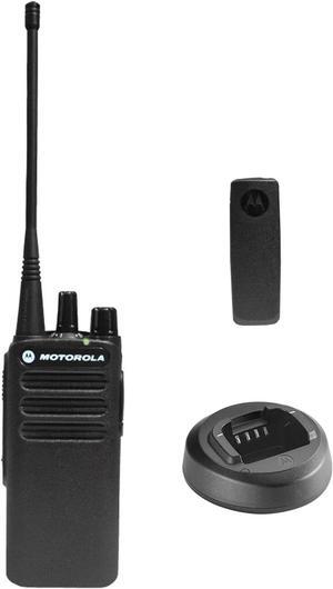 Motorola CP100D Analog UHF Portable Non-Display Two Way Radio, 16 Channel, 4 Watt (403-480MHz)