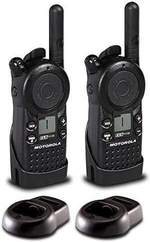 2 x Motorola CLS1110 UHF 1W 1-Channel 2-Way Radio (CLS1110) - 2 Pack Bundle