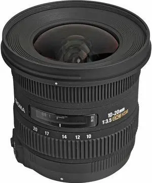 Sigma 10-20mm f/3.5 EX DC HSM Lens For Nikon F Bundle With 64GB Card + Accessories